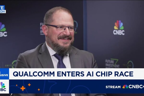 Qualcomm CEO on new AI chips: Trying to prepare for the next phase of AI data center growth