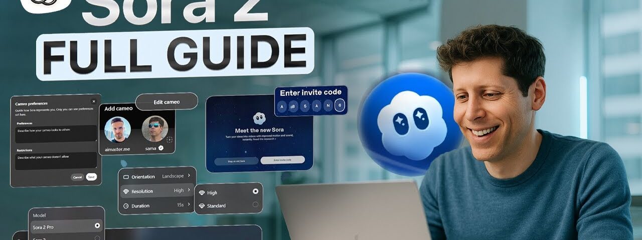 Sam Altman’s Sora 2 – OpenAi’s Ultra-Realistic AI Video + Audio Generator (2025 Guide)