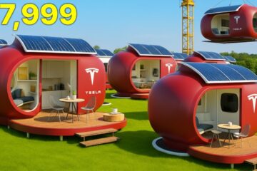 Elon Musk Announces FIRST ,999 Tesla Tiny House Finally UNBOXING! Free Land & Tax! Crazy Inside!