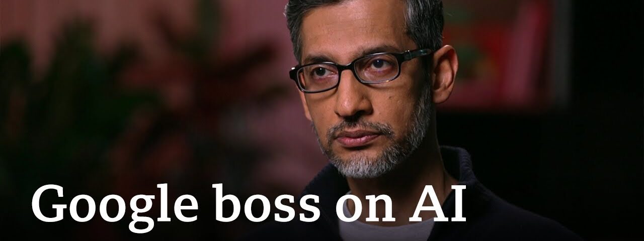 Google boss says trillion-dollar AI investment boom has ‘elements of irrationality’ | BBC News