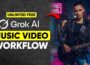 Grok AI + Suno AI: The ULTIMATE AI Music Video Generator Combo!