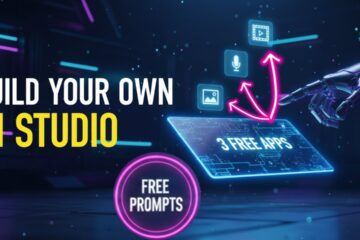 Build 3 Free AI Apps (No Code) to Create Stories, Voices & Videos