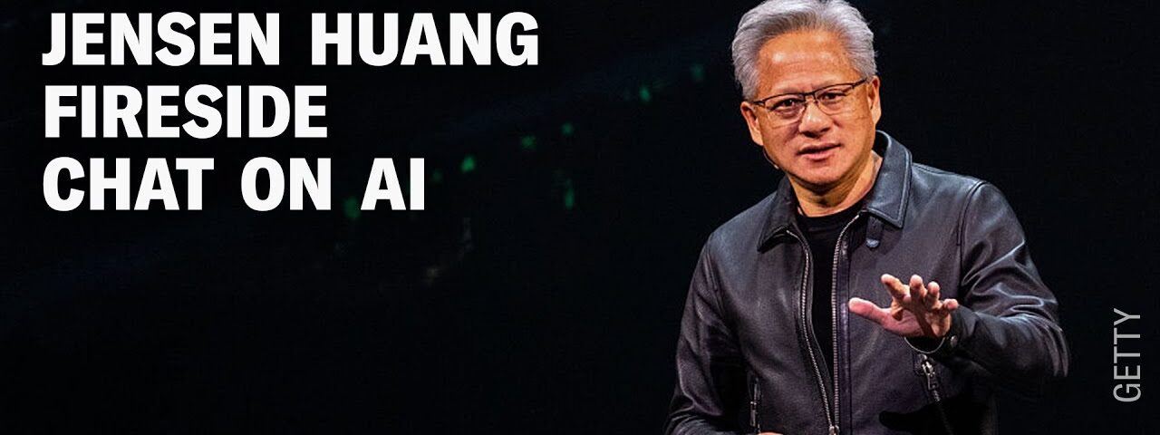 Nvidia CEO Jensen Huang holds fireside chat on AI